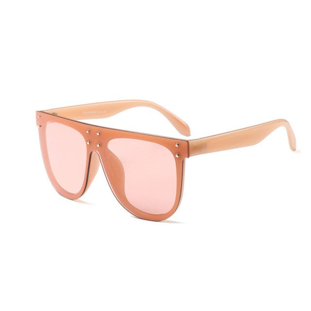 Oversize Oval Sunglasses
