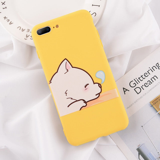 Cartoon Christmas Santa case For iPhone