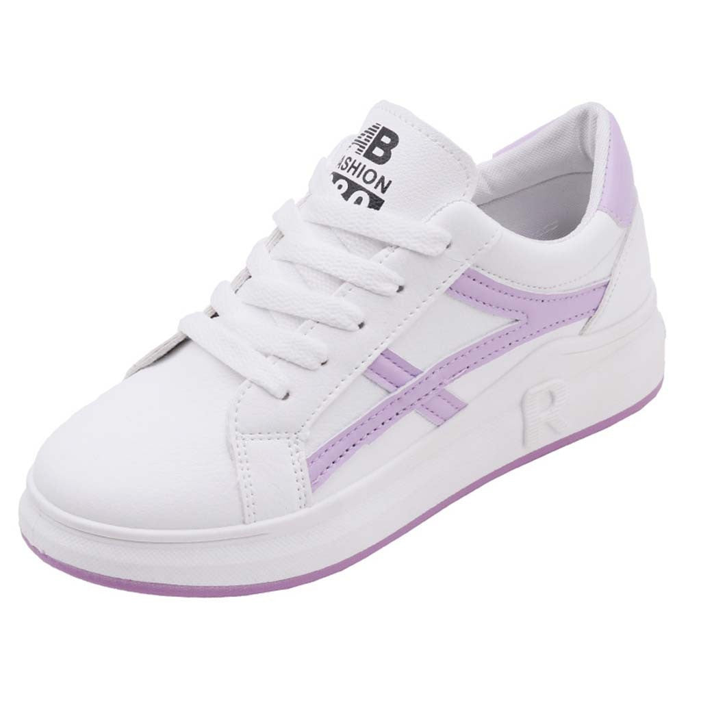 Lace Up Round Toe Casual Sneaker